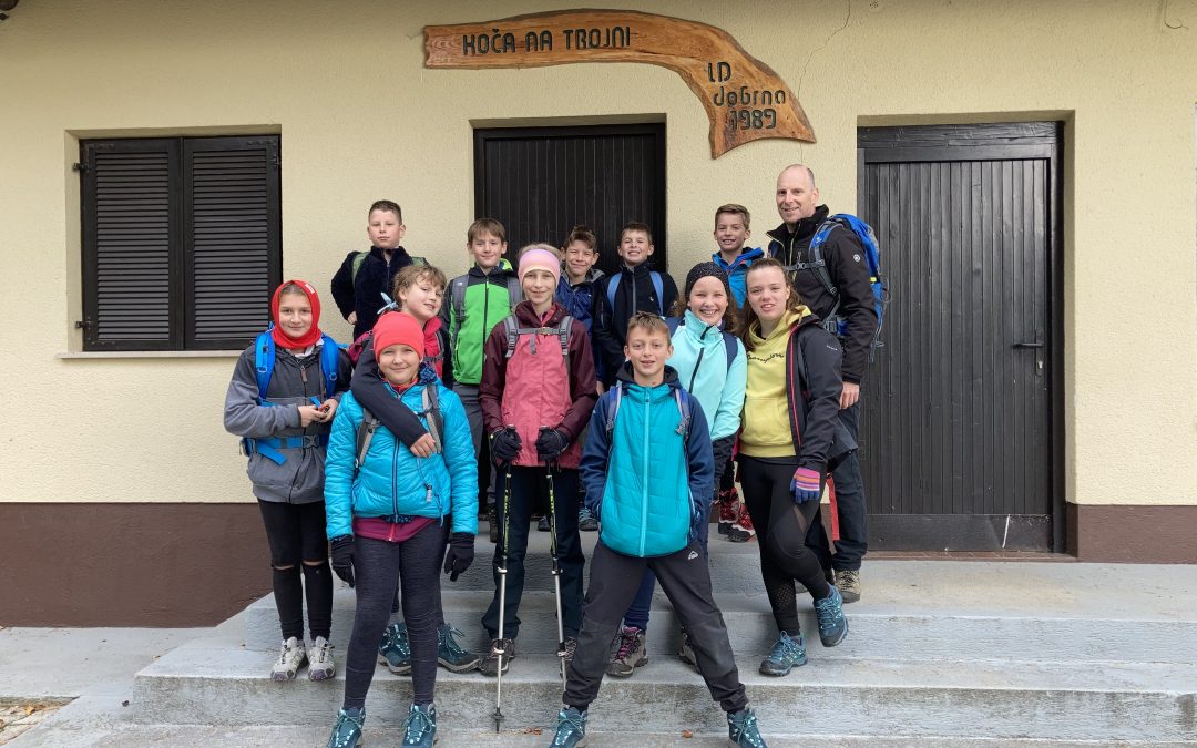 Planinski krožek – Lovska koča, 6. r in 5. r