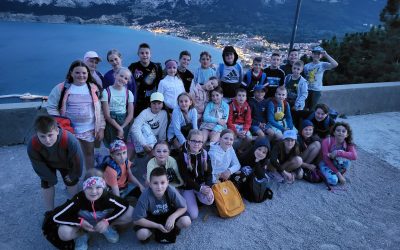 Poletna šola v naravi – Baška, 1. dan
