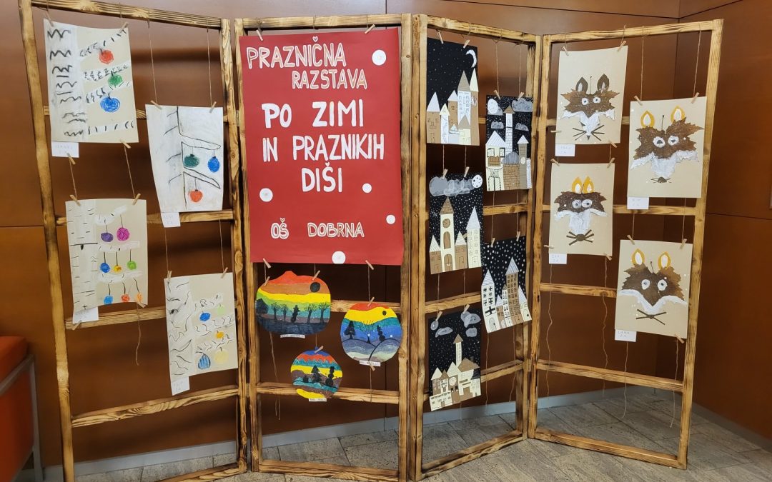 Praznična razstava likovnih izdelkov (1.-5 r)