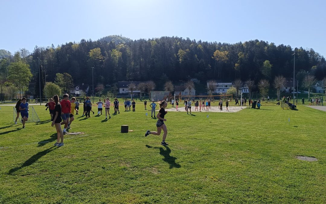 Atletika, športni dan na predmetni stopnji