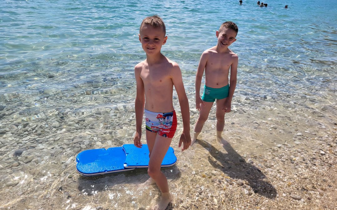 Poletna šola v naravi Baška, 2. dan
